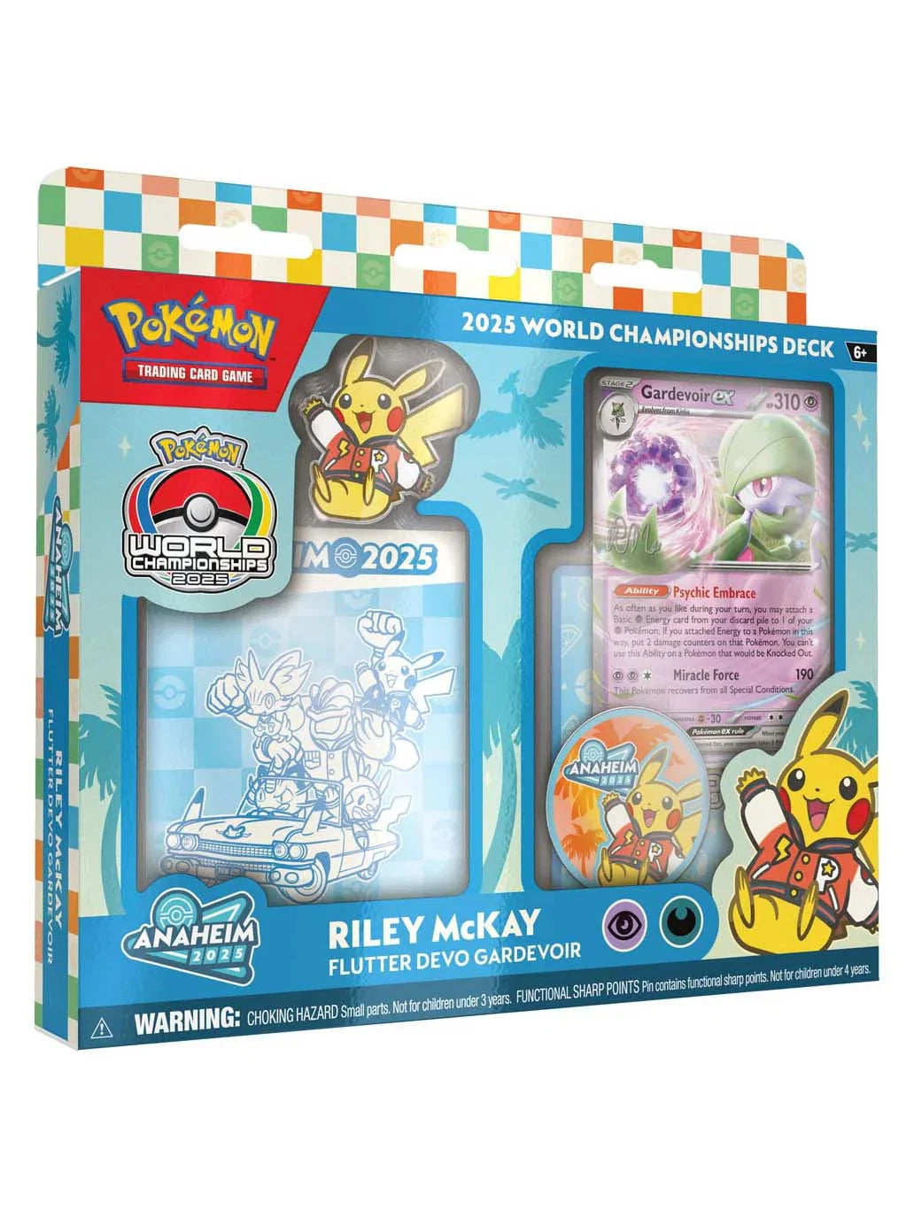 Teal Pokemon branded packaging 