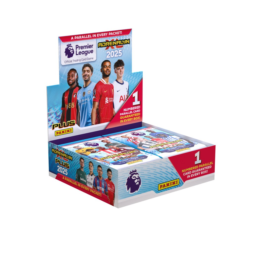 Panini Adrenalyn PLUS 2024/2025 EPL Soccer Cards Booster Box Panini Adrenalyn PLUS 2024/2025 EPL Soccer Cards Booster Box
