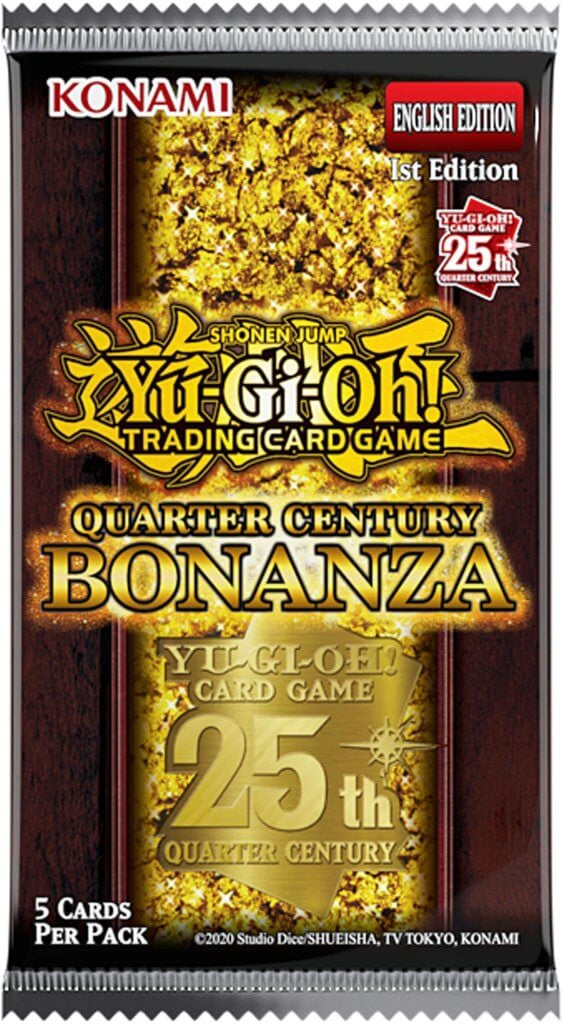YuGiOh Century Bonanza Collection 5 x card Booster YuGiOh Century Bonanza Collection 5 x card Booster
