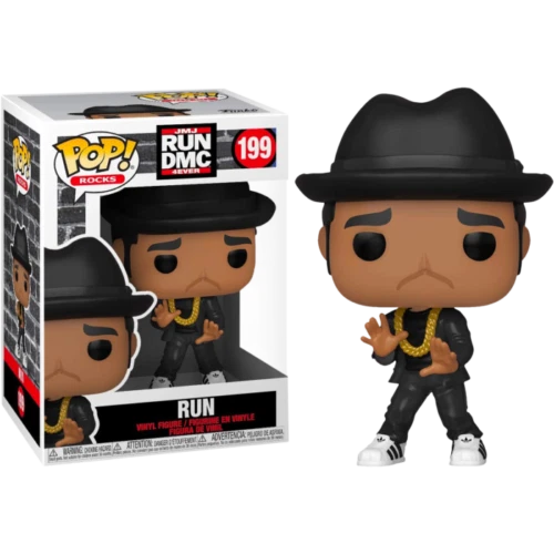 Funko Pop! Rocks figure of a musician from Run-DMC with packaging