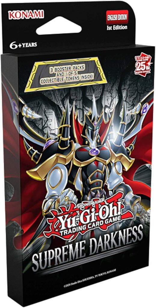 YU-GI-OH! TCG Supreme Darkness 3-Booster Tuck Box YU-GI-OH! TCG Supreme Darkness 3-Booster Tuck Box