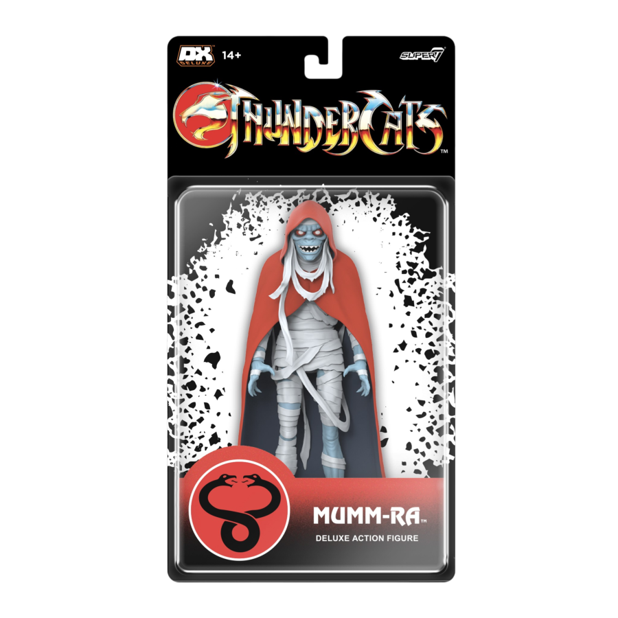 Thundercats Mumm-Ra action figure packaging on a white background