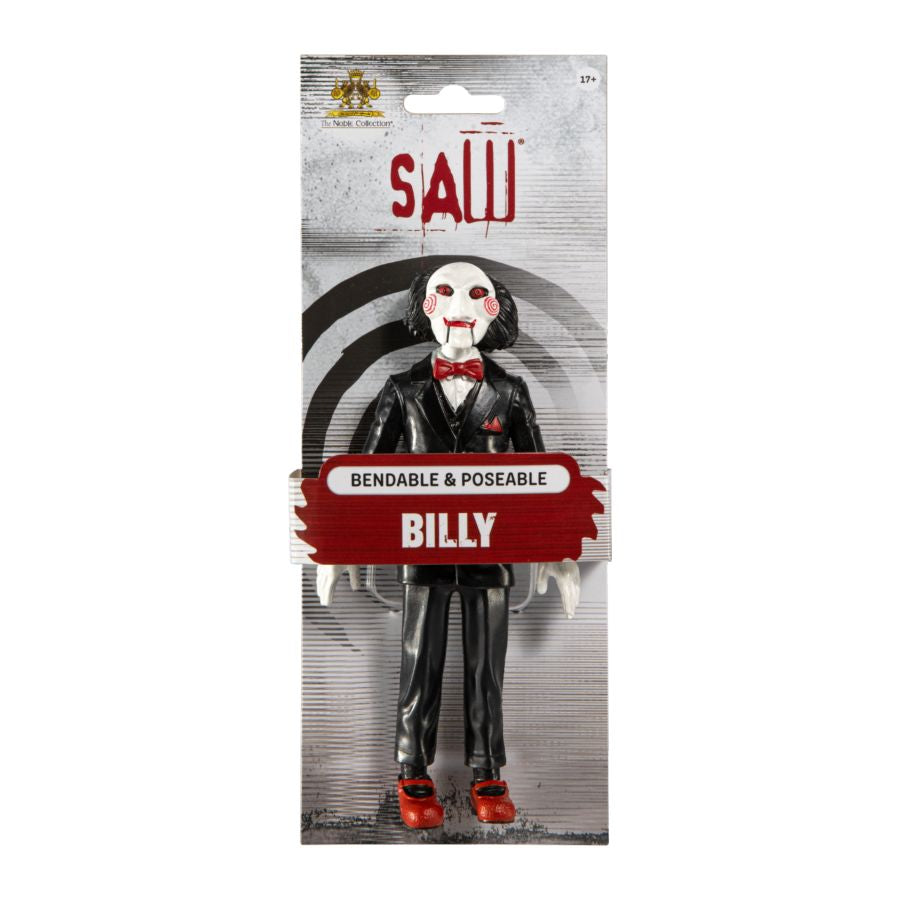 Billy from the movie Saw, As a bendable action figure. Saw - Billy Bendable Figure.