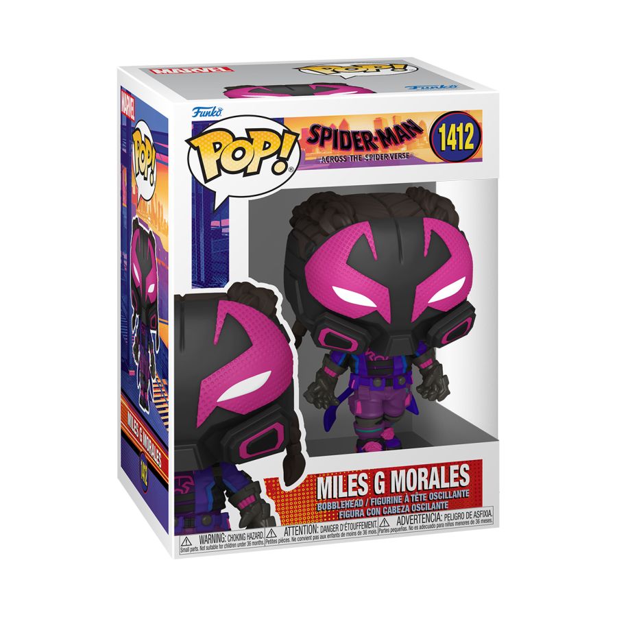 Miles Morales as the “Prowler” from across the spider verse. 