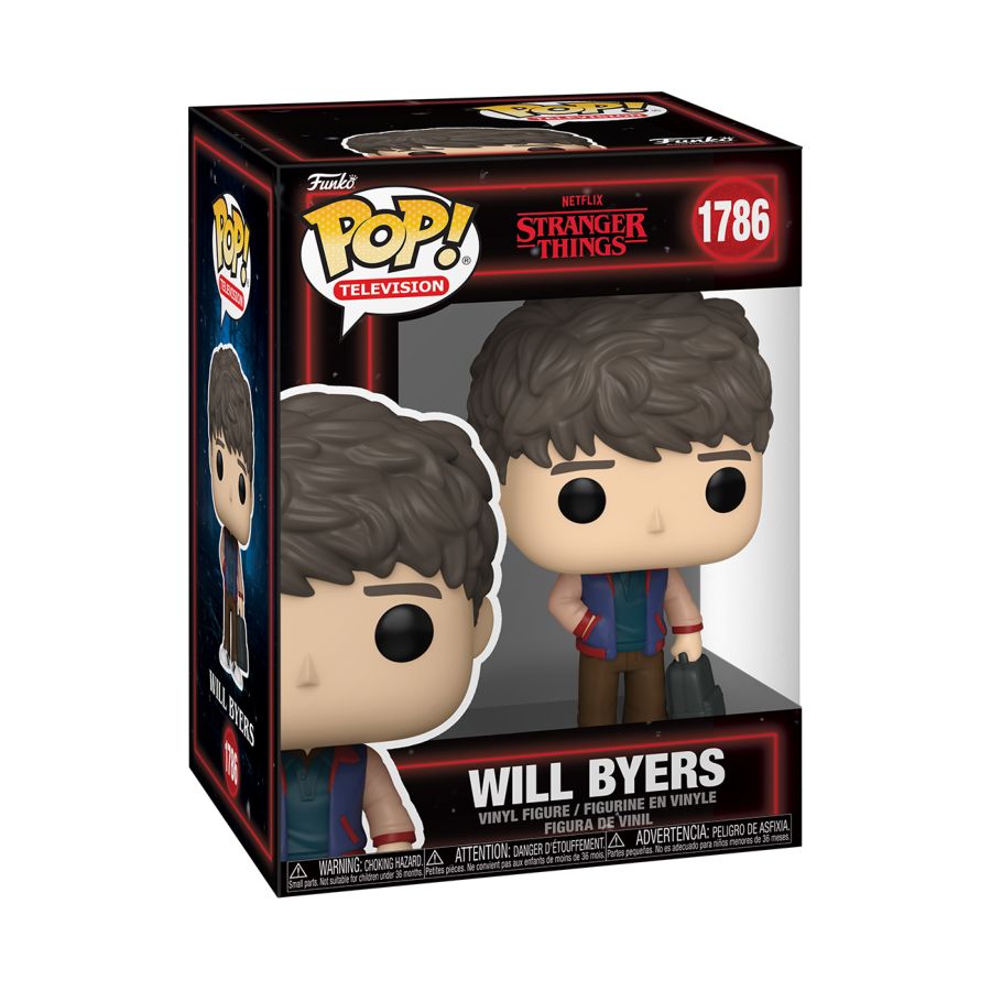 Funko Pop! vinyl figure packaging of Will Byers from Stranger Things