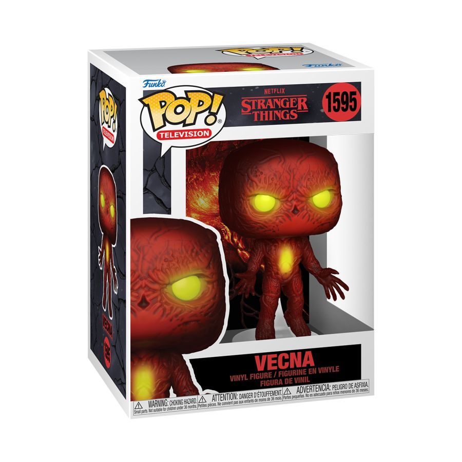 Funko Pop! Stranger Things Vecna vinyl figure in packaging on a white background