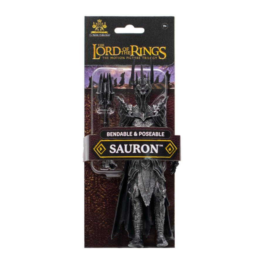 Sauron figurine from 'The Lord of the Rings' with bendable and poseable features. The Lord of the Rings - Sauron Bendable Figure.