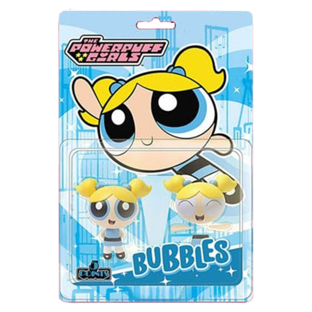 Powerpuff Girls collaboration blister pack, with bubbles inside.