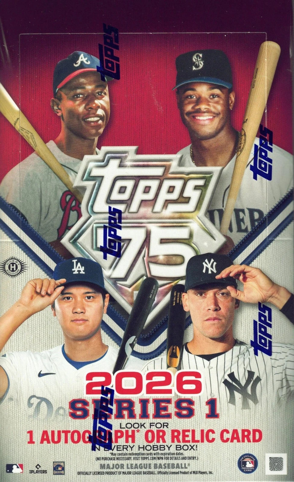 Topps 2026 MLB Series 1 Baseball Hobby Box