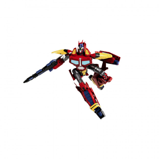 Toy robot figure on a white background