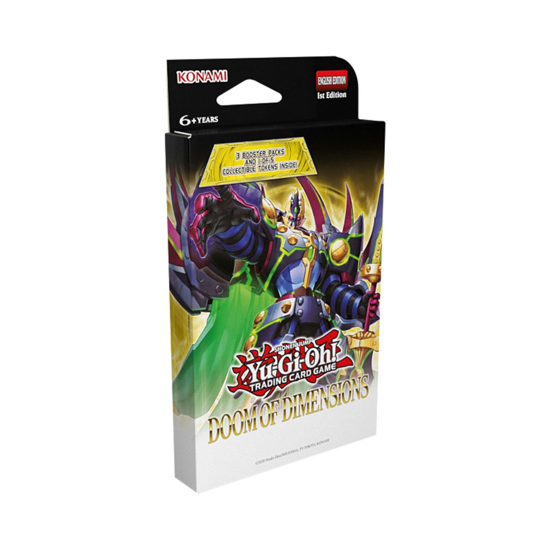 YuGiOh Doom Of Dimensions 3-Booster Tuck Box YuGiOh Doom Of Dimensions 3-Booster Tuck Box
