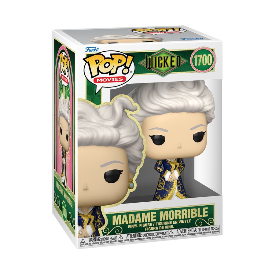 Funko Pop! vinyl figure packaging of Madame Morrible from Disney's Wicked