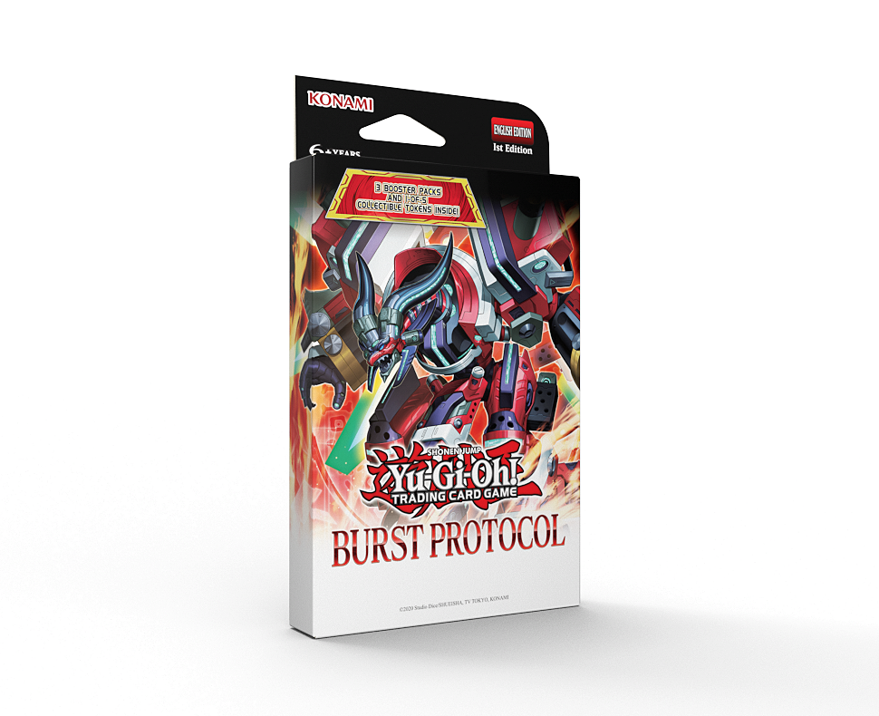 YuGiOh! TCG Burst Protocol - 3 Booster Tuck Box YuGiOh! TCG Burst Protocol - 3 Booster Tuck Box