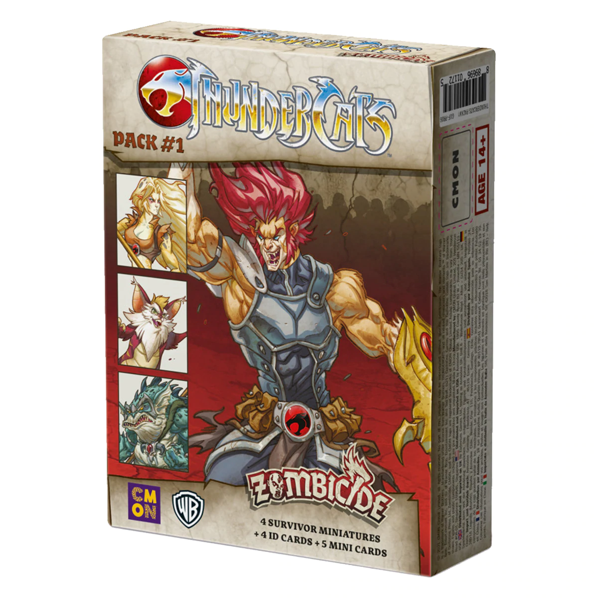 Zombicide Black Plague Thundercats Pack #1