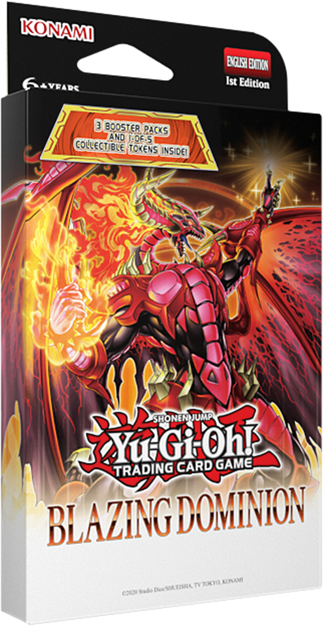 yugioh booster box pre order Yu-Gi-Oh! TCG: Blazing Dominion 3 - Booster Tuck Box