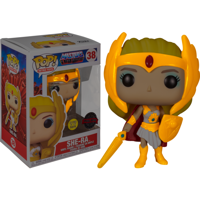She-Ra Funko Pop! vinyl figure with packaging on a white background