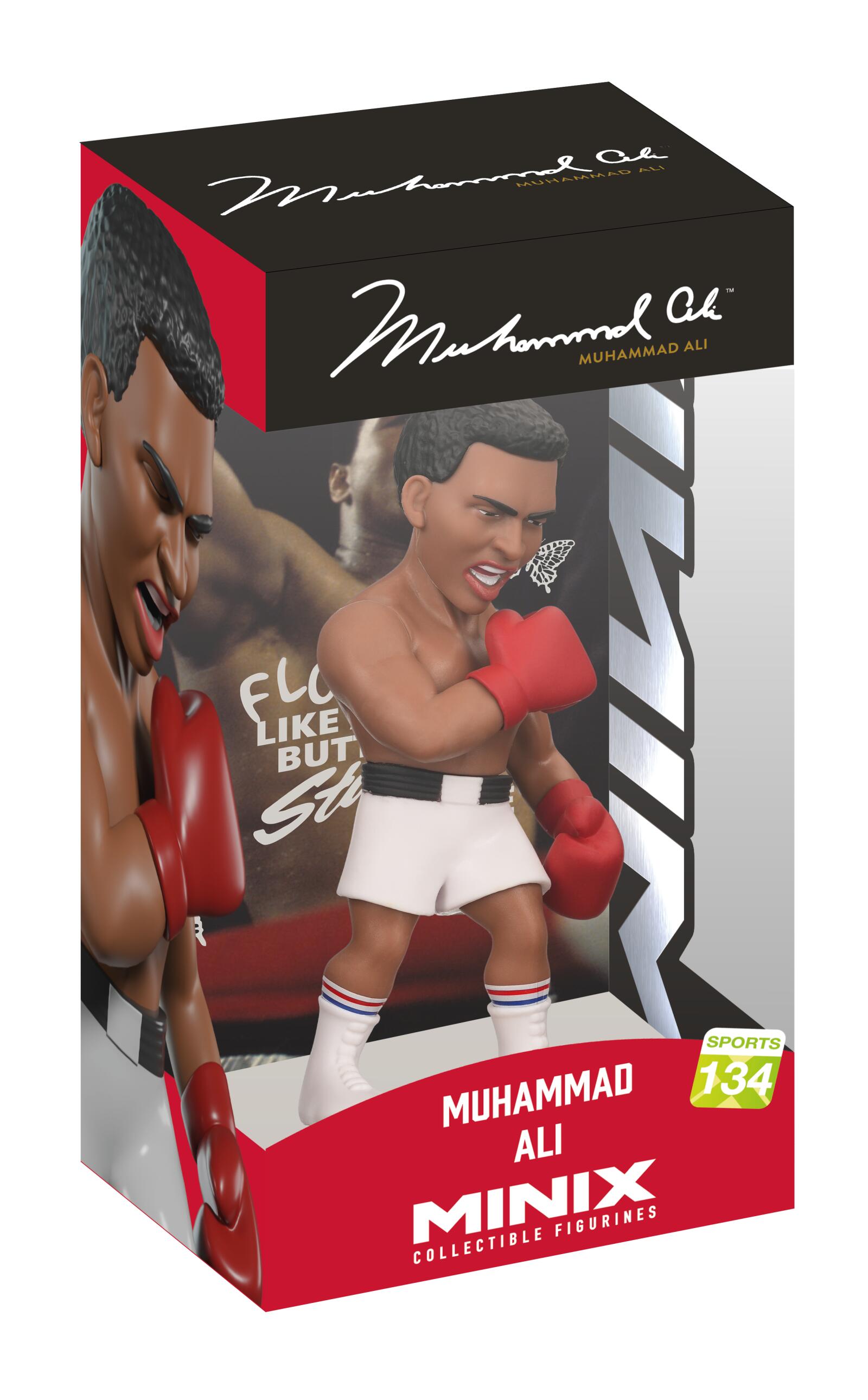 minix muhammad ali minix on white background