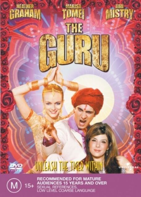 The Guru (DVD,2003) Heather Graham - Region 4 - NEW+SEALED 