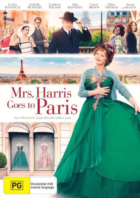 Mrs. Harris Goes To Paris (DVD,2023) NEW