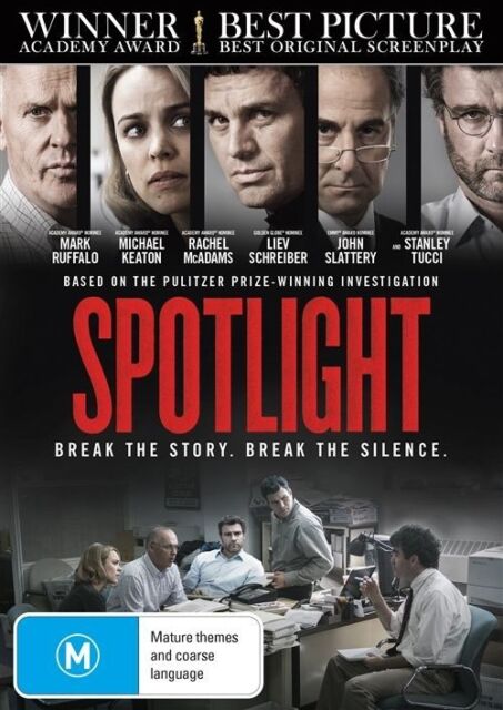 Spotlight (DVD, 2016) NEW+SEALED 