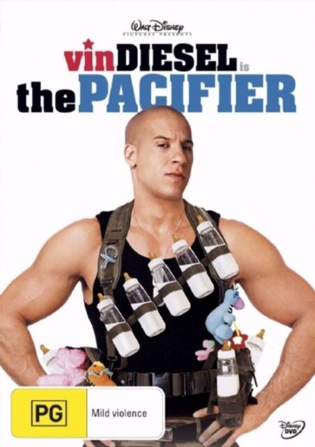 The Pacifier : Vin Diesel (DVD,2005) Region 4 - NEW+SEALED 