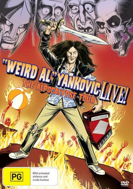 Weird Al Yankovic - Alpocalypse (DVD, 2011) Region 0 - NEW+SEALED 