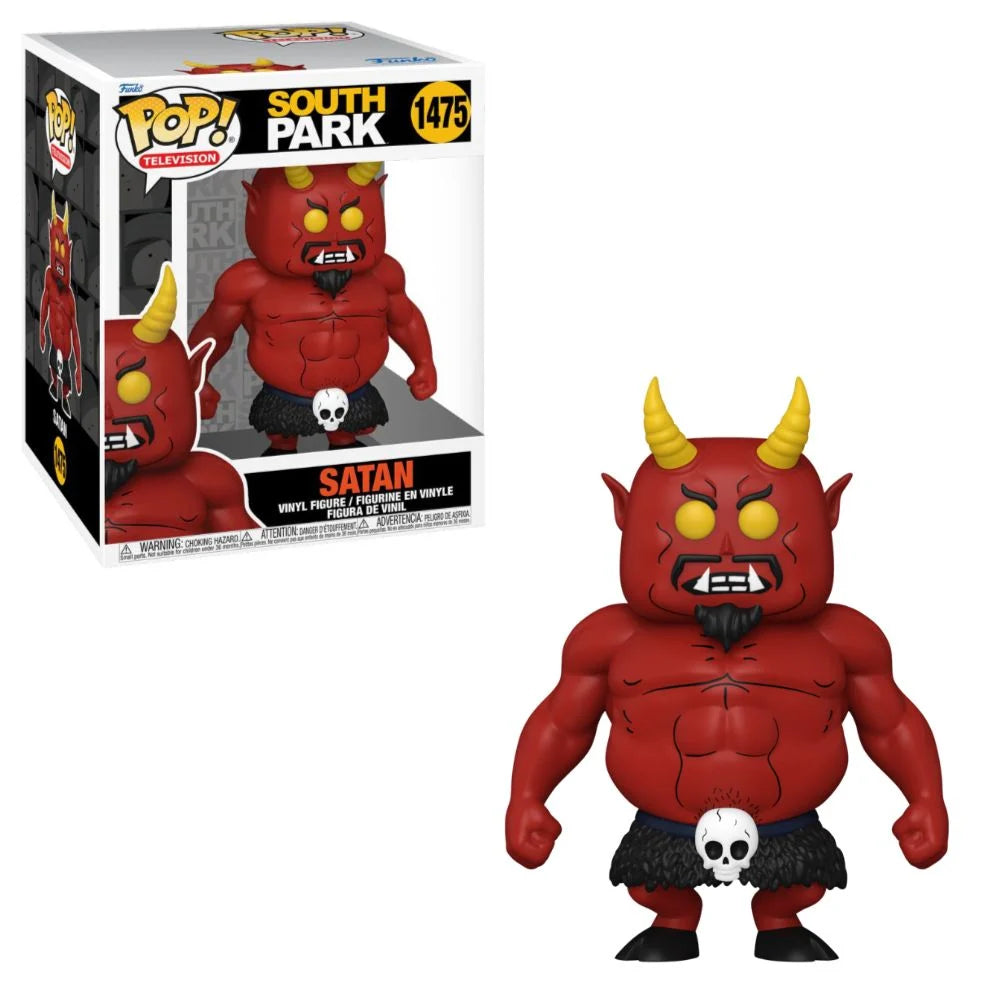 South Park Satan Pop! Vinyl figure with packaging on a white background
