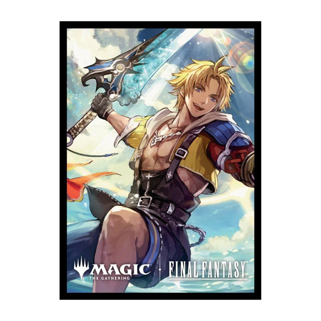 ultra pro card sleeves final fantasy Ultra Pro Magic the Gathering Final Fantasy Tidus Yunas Guardian Deck